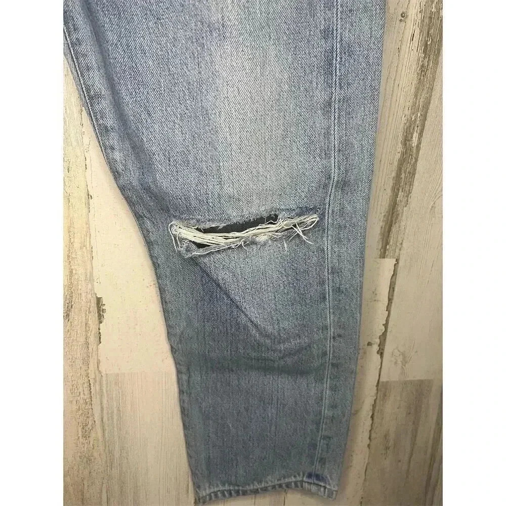 Citizens of Humanity Emerson Boyfriend Jeans Size‎ 27 Light Wash Distressed - Picture 4 of 12